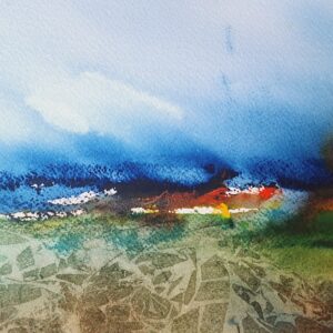 Fire Song Across The Rocky Terrain.